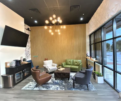 Waiting room at Custer Creek Dental Care